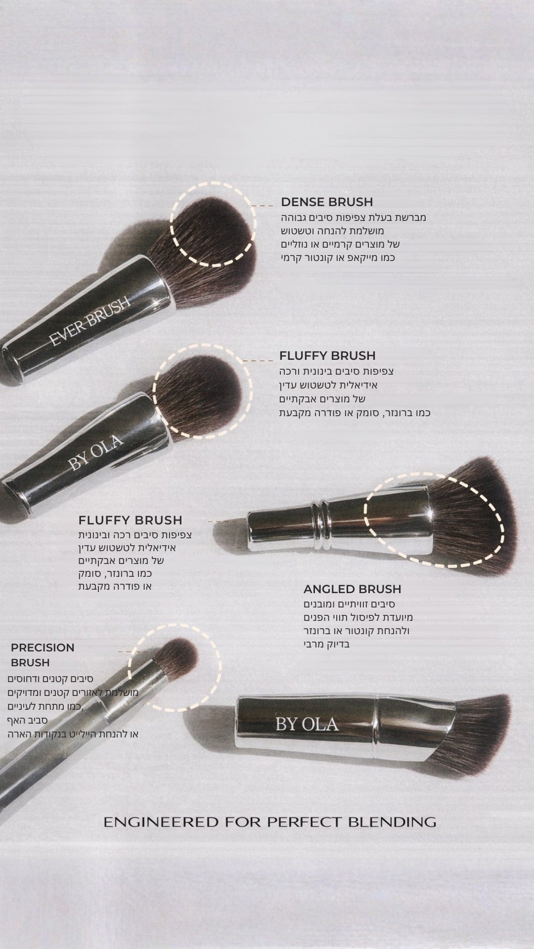 4EVER BRUSH - Ola Cosmetics IL