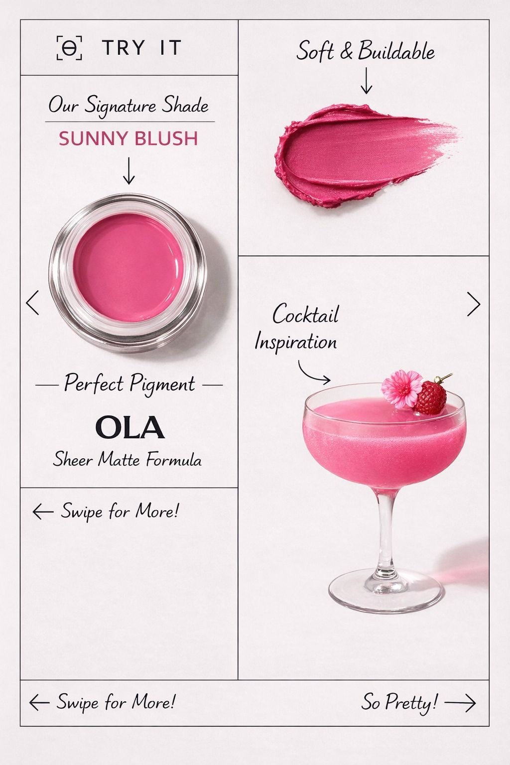 SUNNY BLUSH - Ola Cosmetics IL