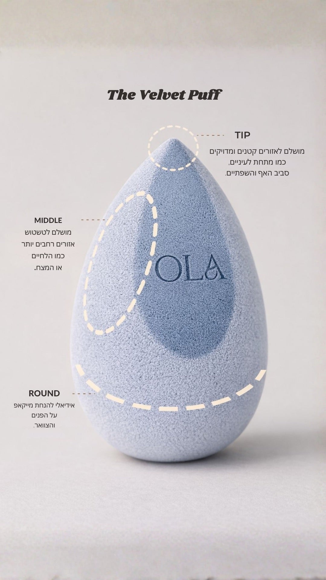 The Velvet Puff - Ola Cosmetics IL